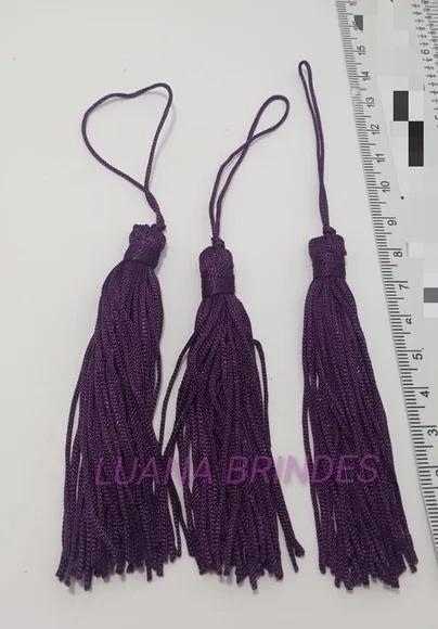 Pingente Tassel de Seda Uva Pct 10 Unidades