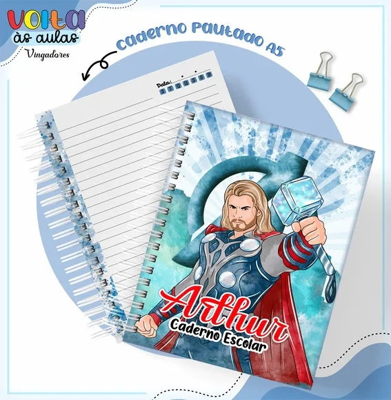 Caderno ou Agenda Personalizada