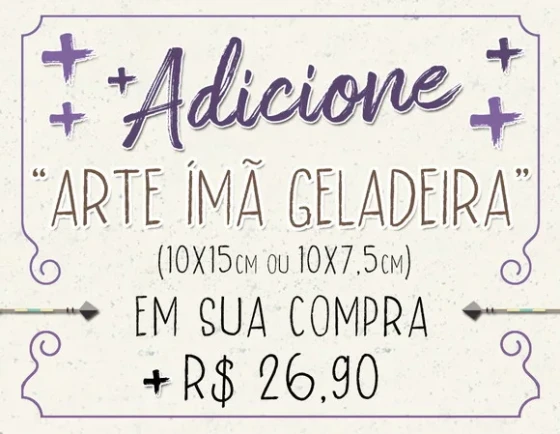 Adicionar Arte de Ímã de Geladeira