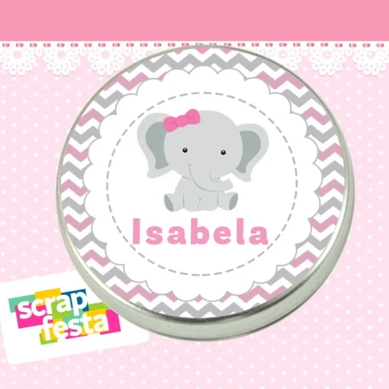 Lembrancinhas de Chá de Bebê Latinhas