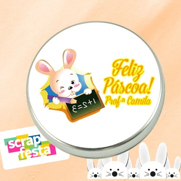 Latinhas Personalizadas Festa Páscoa