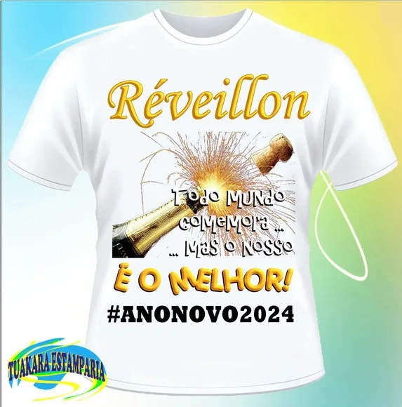 Camiseta Ano Novo 2024 - 02