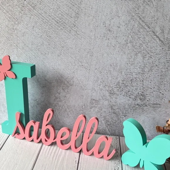 Jardim Encantado - Nomes Personalizados + Borboleta