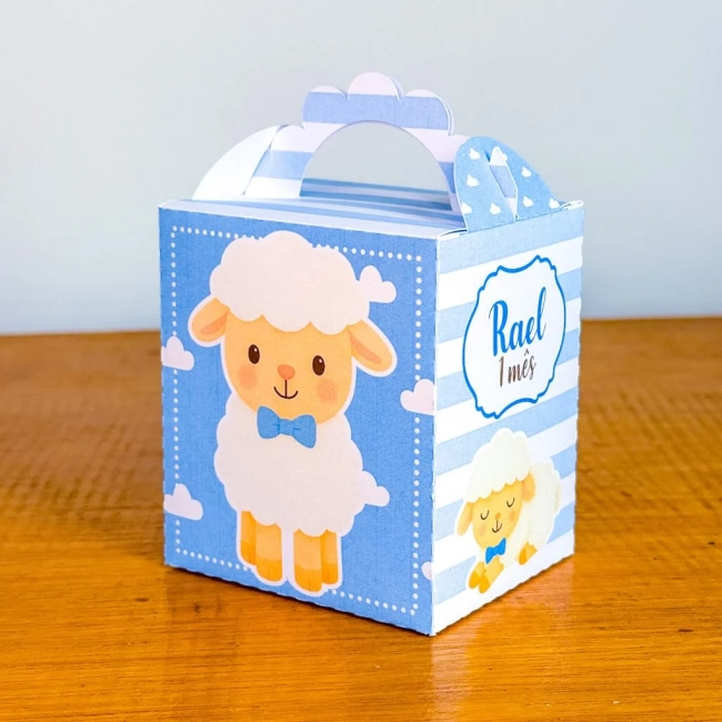 PEGUE E MONTE - Kit Festa CORDEIRINHO - Decoração de Festa | Lembrancinhas | Aniversário | Personalizados