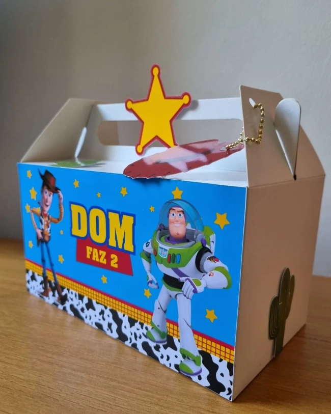 Caixa Maleta Lembrancinha Toy Story