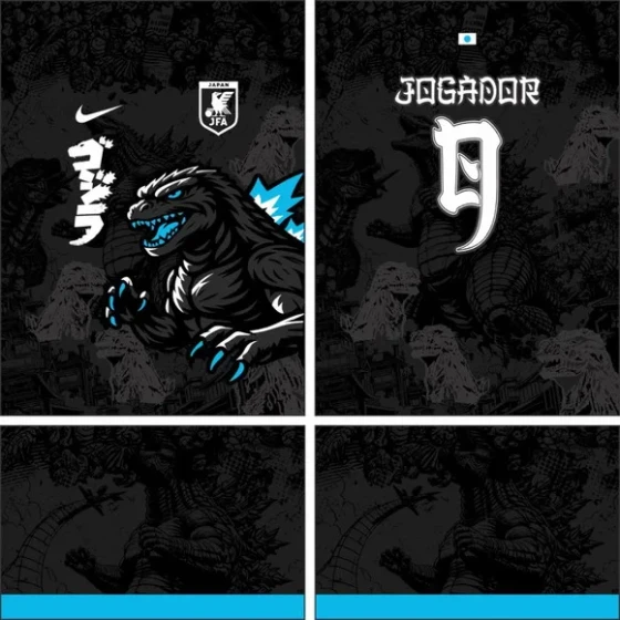 Arte Vetor Camisa Interclasse Dragão Mod-667