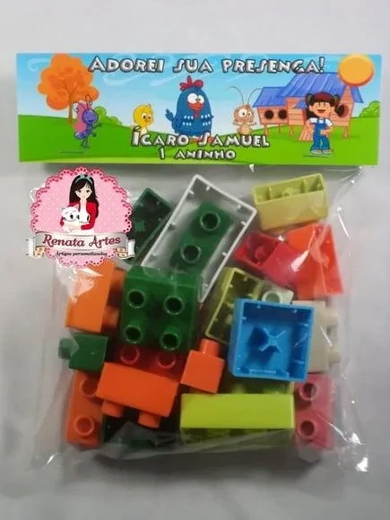 Blocos de Montar Galinha Pintadinha