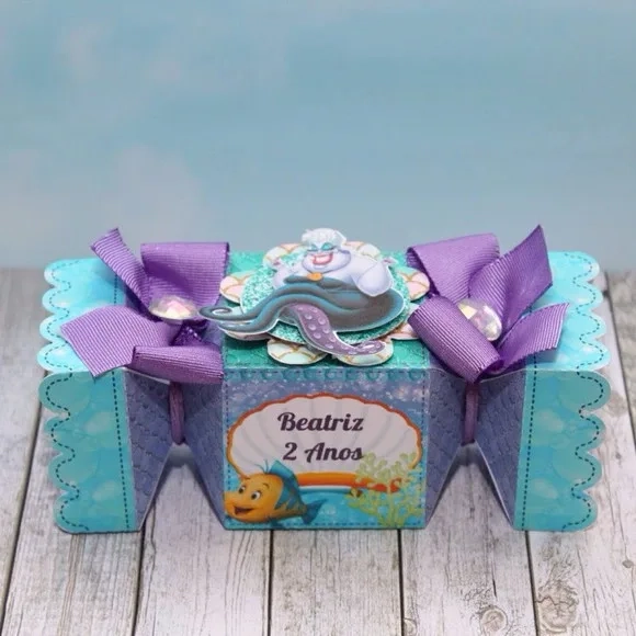 Kit 60 Lembrancinhas Ariel