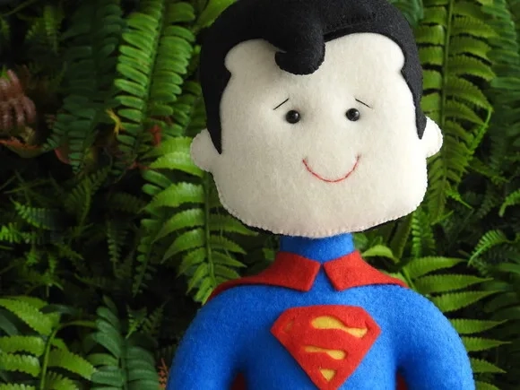 Super Homem em Feltro