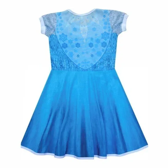 Vestido Infantil Princesa Gelo 1