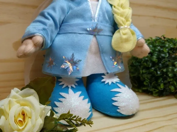 ELSA de feltro Personagem filme Frozen