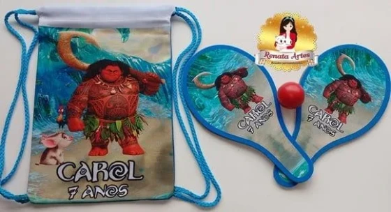 Mochila Ping Pong Tema Maui