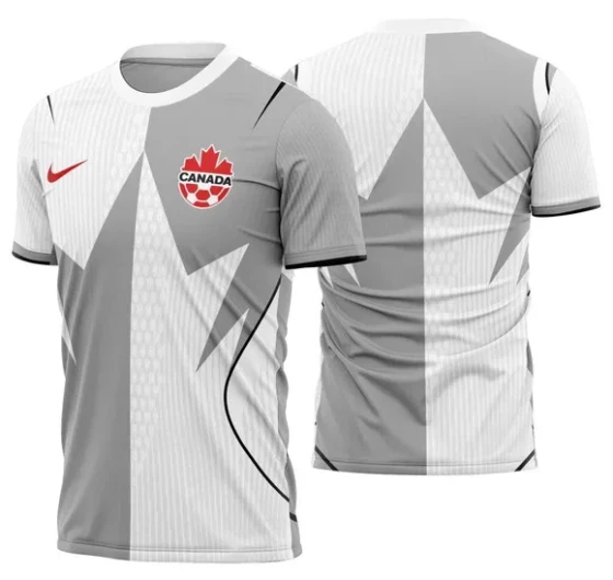 Arte Vetor Camisa Canada Visita 2026