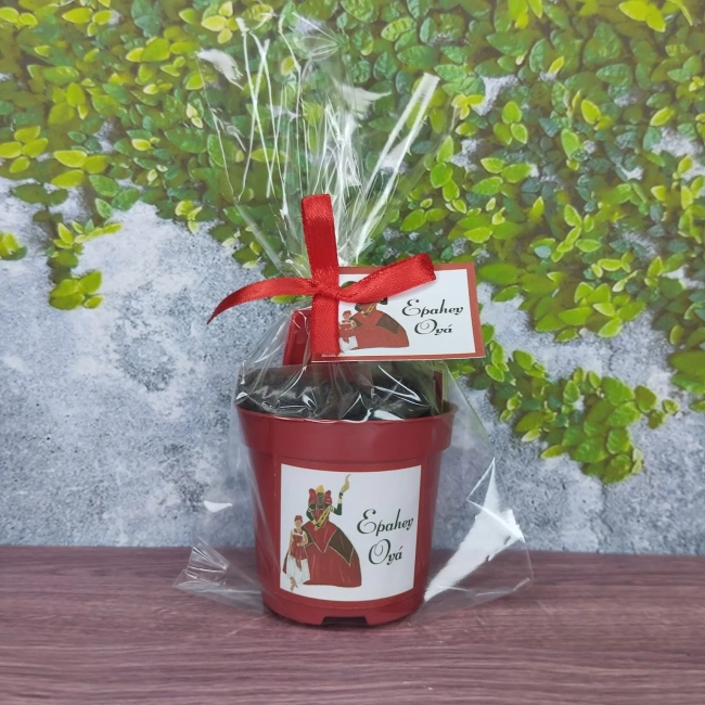20 UNIDADES Kit Jardinagem Lembrancinhas Iansã - Oyá  - Trabalhamos com qualquer tema - Informar tema no chat