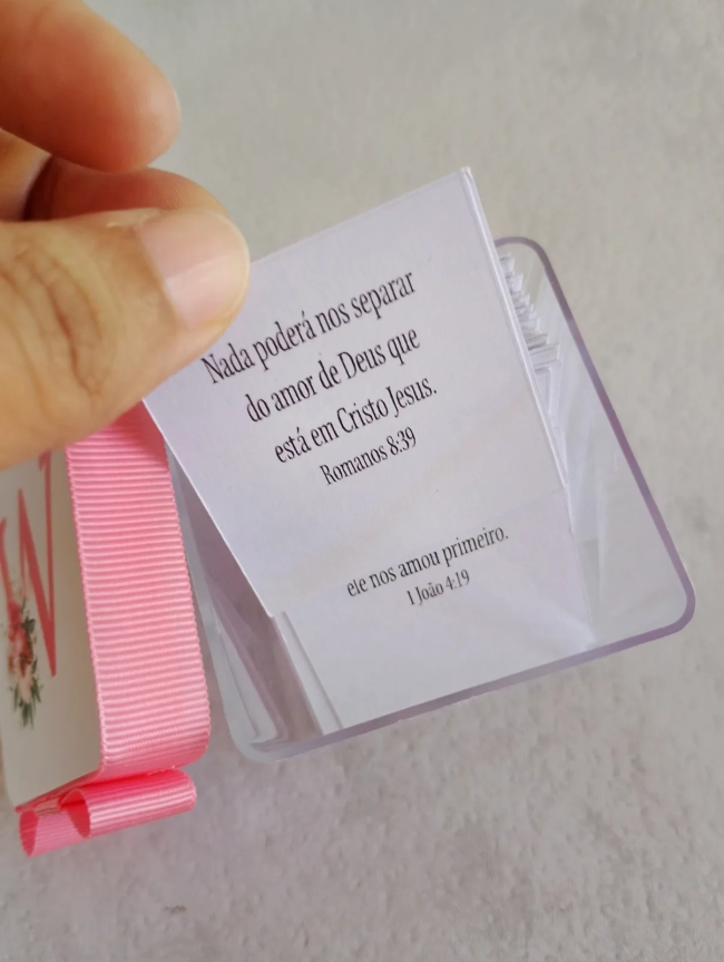 20 Caixinhas de Promessas /lembrancinhas personalizadas