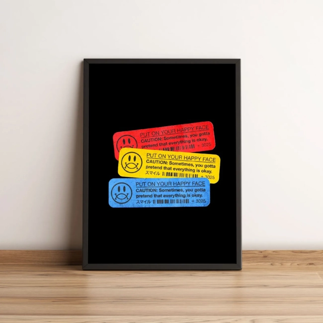 Quadro Put on Your Happy Face 113