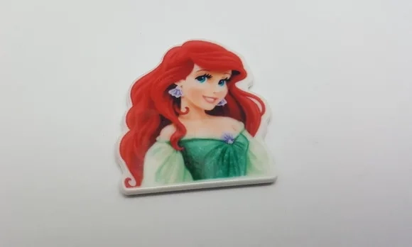 Aplique das Princesas em Acrílico - Pct.c/4 Unidade