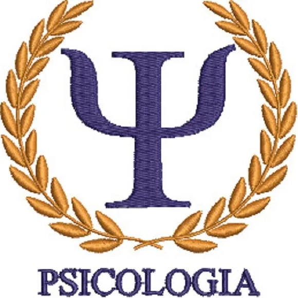 Matriz de Bordado Símbolo Psicologia
