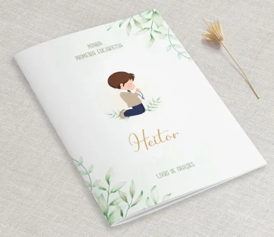 Lembrancinha Para Primeira Eucaristia Livro De Orações