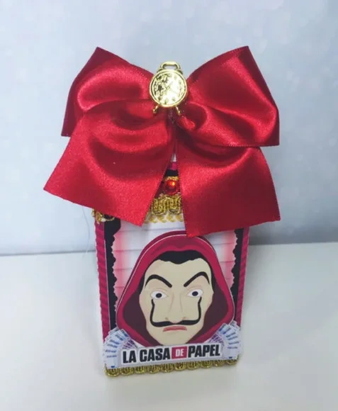 Kit 30 Lembrancinhas La Casa de Papel