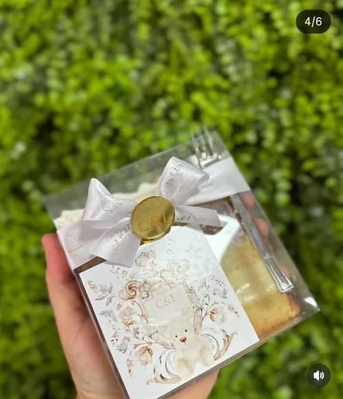 Lembrança Luxo Bolo Personalizado