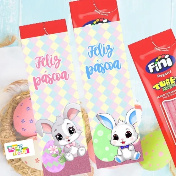 Embalagem Personalizada Fini Lembrancinha Festa Páscoa