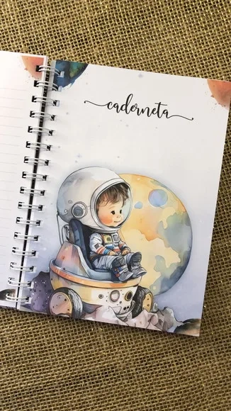 Caderneta de Saúde / Vacinação Personalizada - Astronauta
