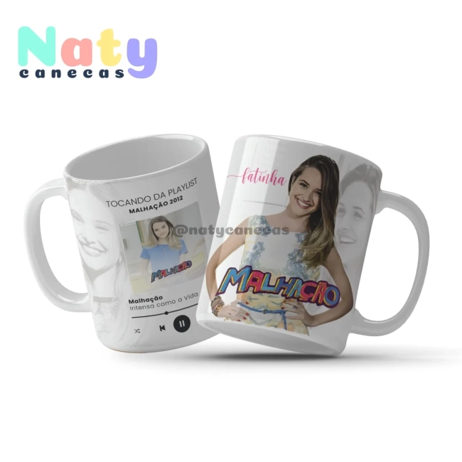Caneca Personalizada Trilha Sonora Malhação 2012