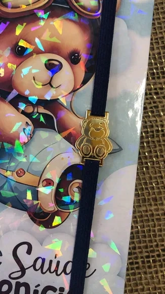 Caderneta de Saúde / Vacinação Personalizada - Ursinho