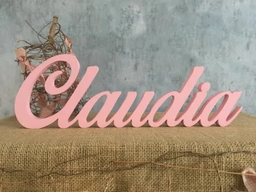 Letras de MDF -Nomes