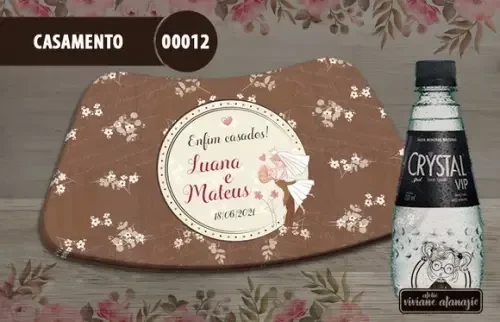 Rótulo Crystal Vip Casamento - 00012