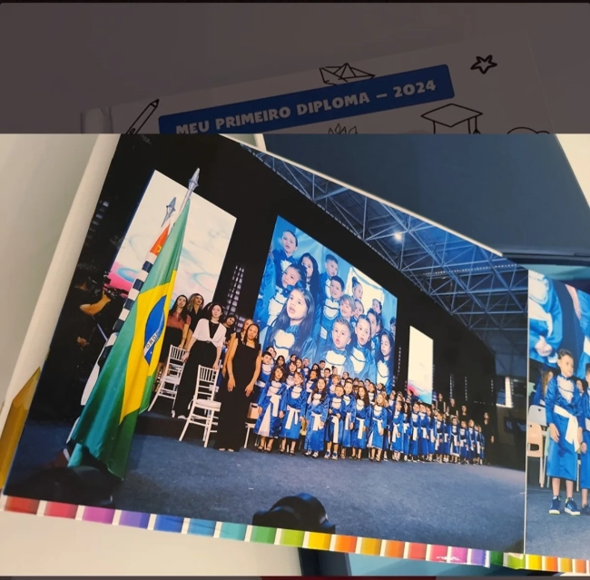 Álbum de Formatura Infantil