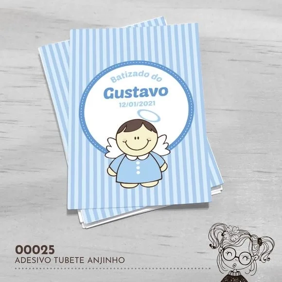 Adesivo Tubete Anjinho - 00025