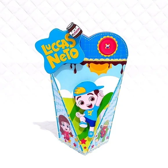 Kit 60 Lembrancinhas Lucas Neto
