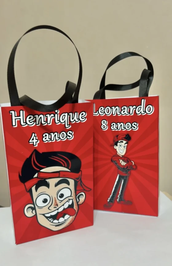 Sacolinhas Personalizadas Enaldinho
