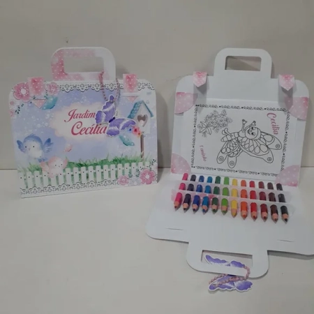 Kit Pintura na Maletinha - Jardim Encantado