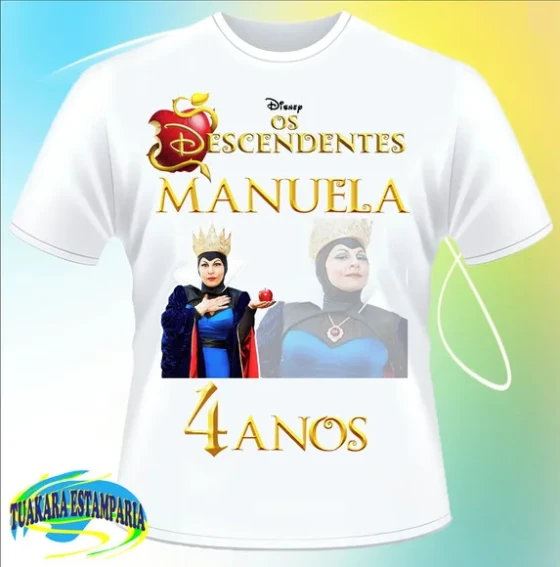 Camiseta Os Descendentes - Rainha Má