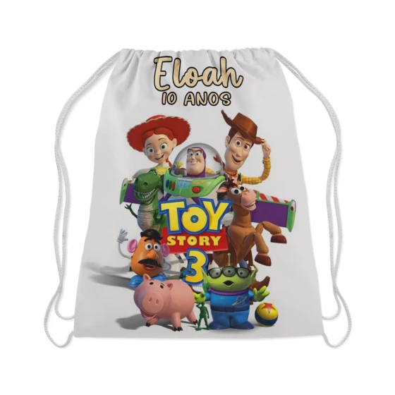 Mochilinha Personalizada para lembrancinhas do Toy Story