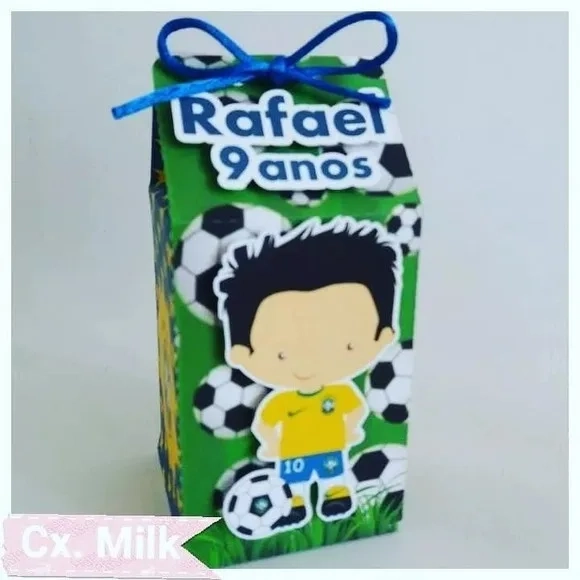Kit 60 Lembrancinhas Futebol Brasil