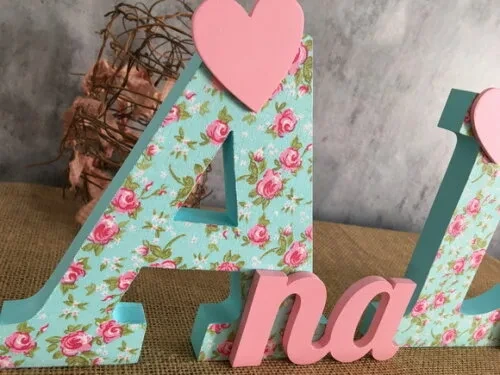 Jardim Encantado - Nomes Personalizados