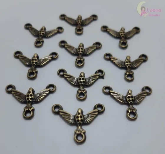 Entremeio Div. Espírito Santo Metal Ouro Velho -pct C/12 Uni