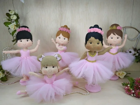 Kit Bailarina em feltro