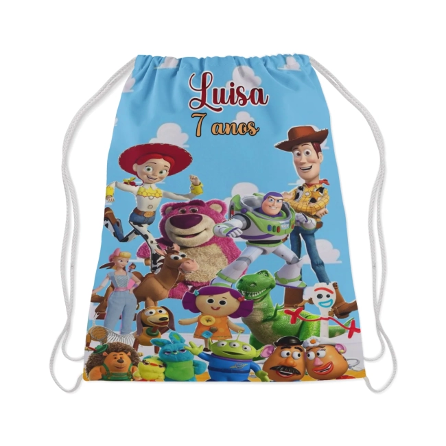 Mochilinha Personalizada para lembrancinhas do Toy Story