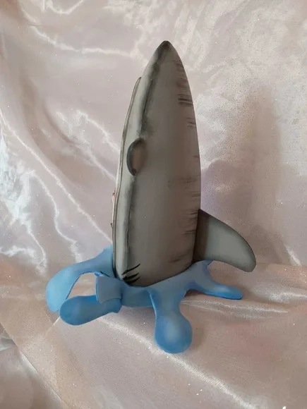 Kit com 10 - Cabeça Tubarão Fundo do Mar