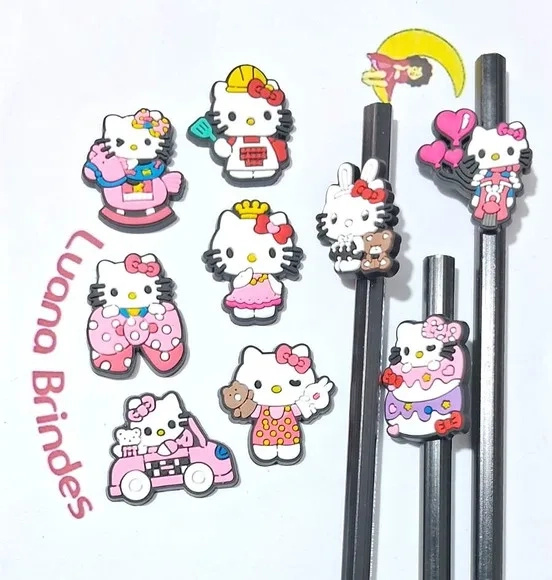 Lápis C/ponteira Hello Kitty Pacote com 9 Unidades