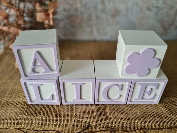 CANDY COLORS - Cubos 6x6cm TS - FLOR