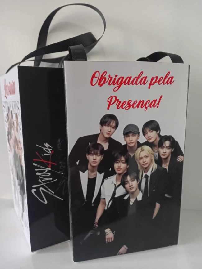 Sacolinhas Personalizadas Stray Kids para lembrancinhas