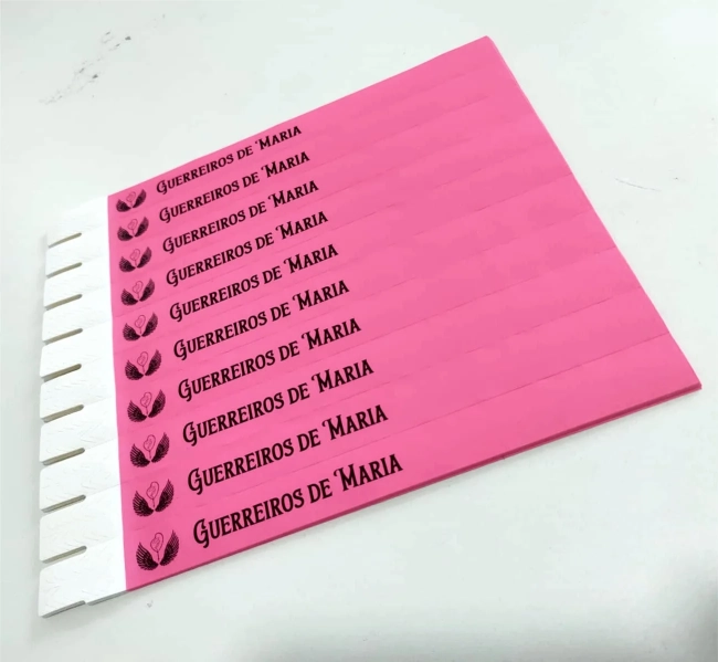 Pulseiras para Festas e Eventos Personalizadas 50 unds