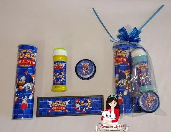 Kit Jogos com Bolha Sonic