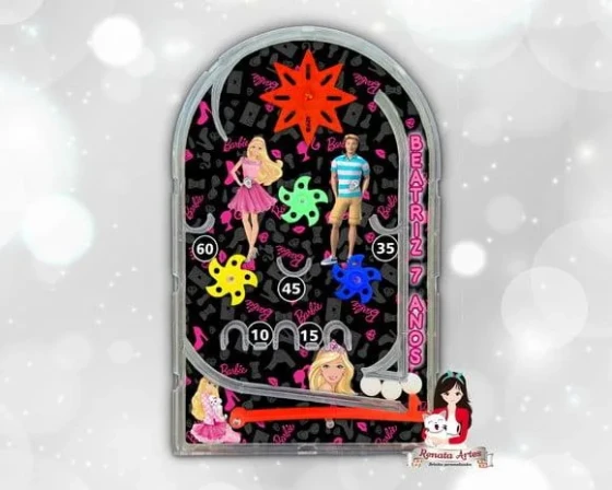 Pinball Fliperama Barbie
